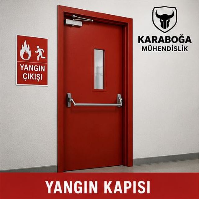 Ataşehir Yangın Kapısı | İmalat, Montaj ve Tamir Hizmeti