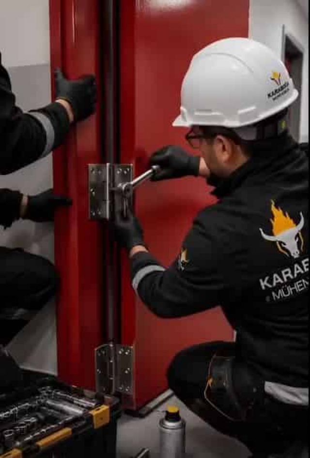 Kartal Yangın Kapısı Onarımı
