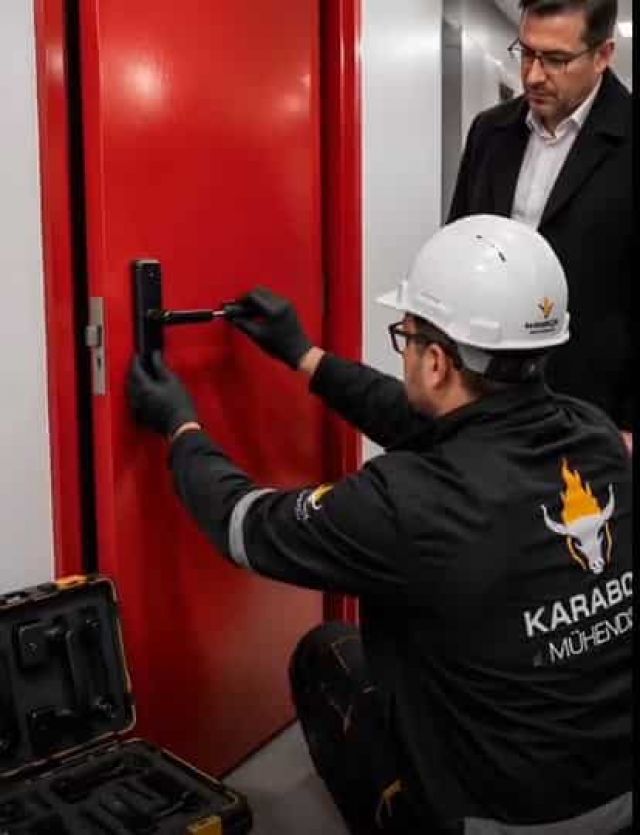 Tuzla Yangın Kapısı Onarımı